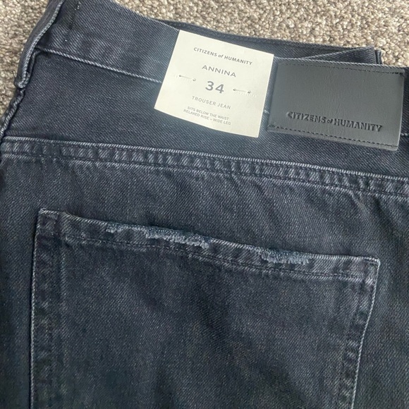 NWT Citizens of Humanity Black Jeans size 34 - Picture 3 of 6